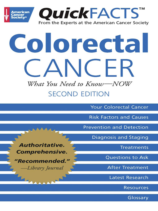 Title details for QuickFACTS Colorectal Cancer by American Cancer Society - Available